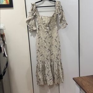 ONE OF A KIND SAMPLE Eddy Flounce Midi Dress